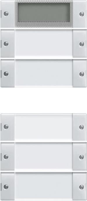 Gira Wippenset 5f Plus (2+3) BSF System 55 Klar/Reinweiß