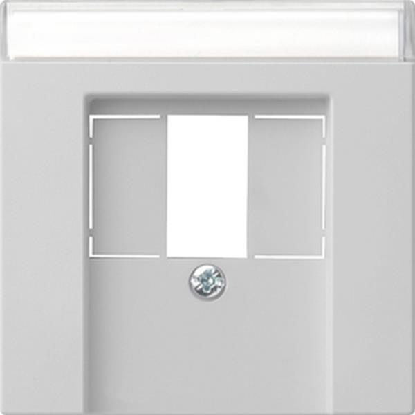 Gira Abdeckung BSF TAE USB System 55 Grau m