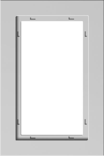 Gira Abdeckrahmen 1,5f Gira E2 Grau m