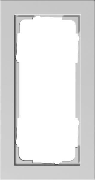 Gira Abdeckrahmen 2f o.M. Gira E2 Grau m