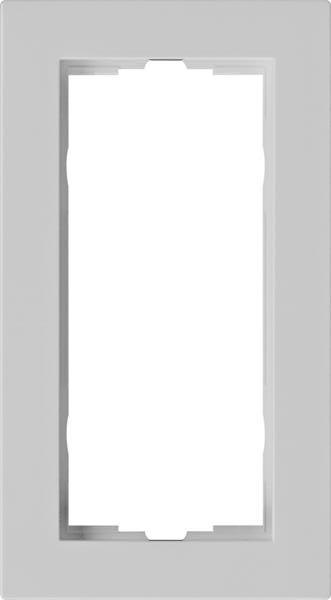 Gira Abdeckrahmen 2f o.M. flach Gira E2 Grau m