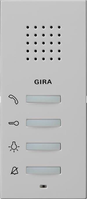 Gira Wohnungsstation AP System 55 Grau m