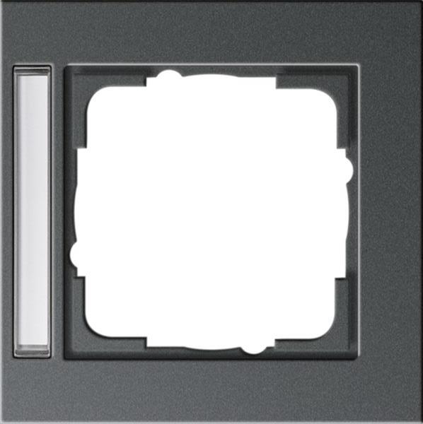Gira Abdeckrahmen 1f BSF  Gira E2 Anthrazit