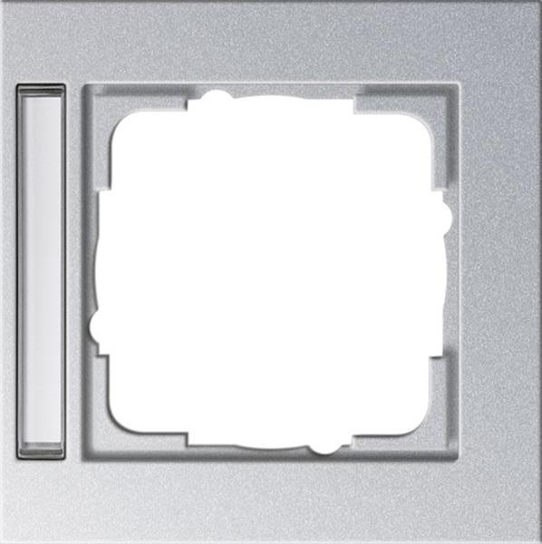 Gira Abdeckrahmen 1f BSF  Gira E2 F Alu