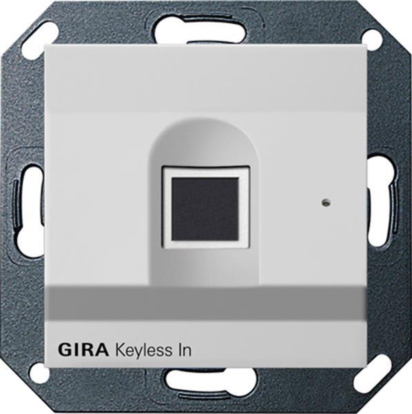 Gira Gira Keyless In Fingerprint-Leseeinheit System 55 Grau m