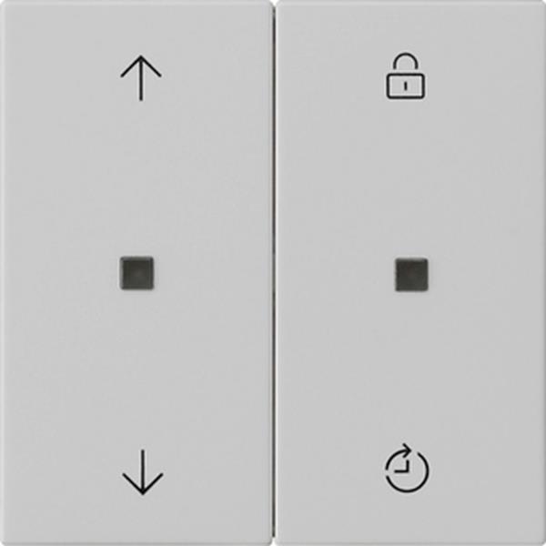 Gira S3000 Bedienaufs. Memory Pfeile System 55 Grau m