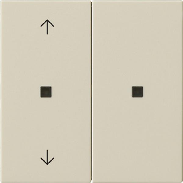 Gira RF Bedienaufs. 2f Pfeile KNX System 55 Cremeweiß