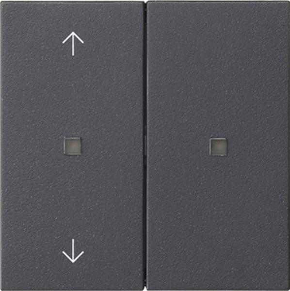 Gira RF Bedienaufs. 2f Pfeile KNX System 55 Anthrazit