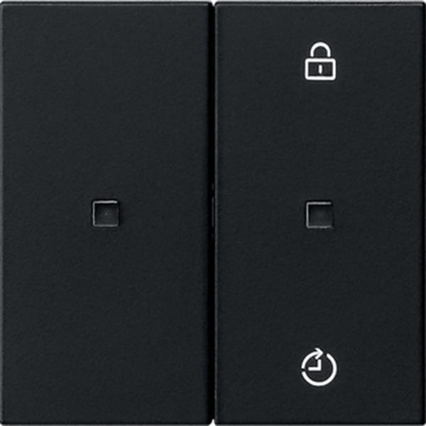 Gira Gira eNet Funk Bedienaufs. Memory System 55 Schwarz m