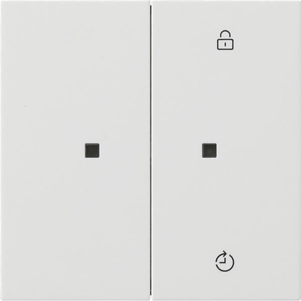 Gira Gira eNet Funk Bedienaufs. Memory Flächenschalter Reinweiß