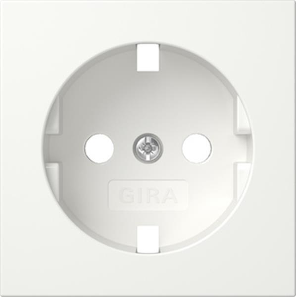 Gira Abd. SCHUKO-Steckd. System 55 Reinweiß