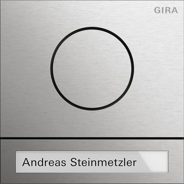 Gira Türstationsmod. System 106 Edelstahl V4A