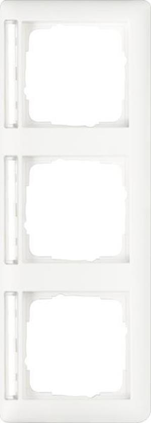 Gira Abdeckrahmen 3f waager. BSF Gira Standard 55 Reinweiß m