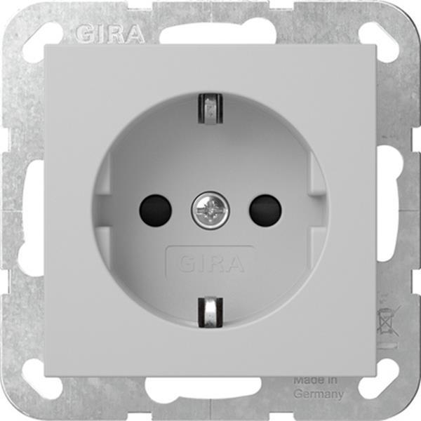 Gira SCHUKO-Steckdose SP SRK System 55 Grau m