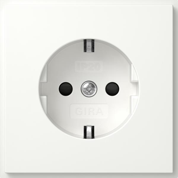 Gira SCHUKO-Steckdose SP (IP20) Gira TX_44 Reinweiß