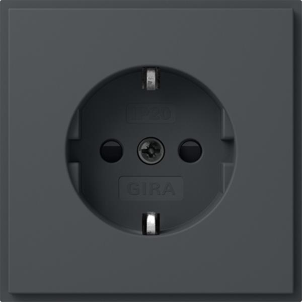 Gira SCHUKO-Steckdose SP (IP20) Gira TX_44 Anthrazit