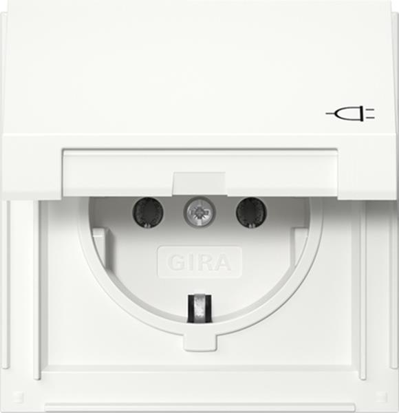 Gira SCHUKO-Steckdose KD Gira TX_44 Reinweiß