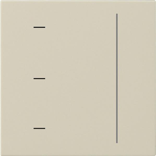 Gira S3000 Touchaufs. System 55 Cremeweiß