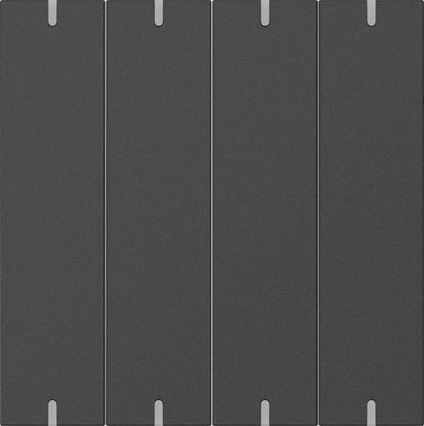 Gira Wippenset 4f Tastsens.4.95  Alum.Anthrazit(lack.)