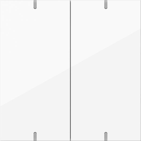 Gira Wippenset 2f Tastsens.4.95  Alum.Reinweiß(lack.)