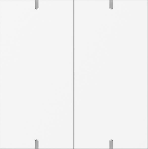 Gira Wippenset 2f Tastsens.4.95  Alum.Reinweiß m(lack.)