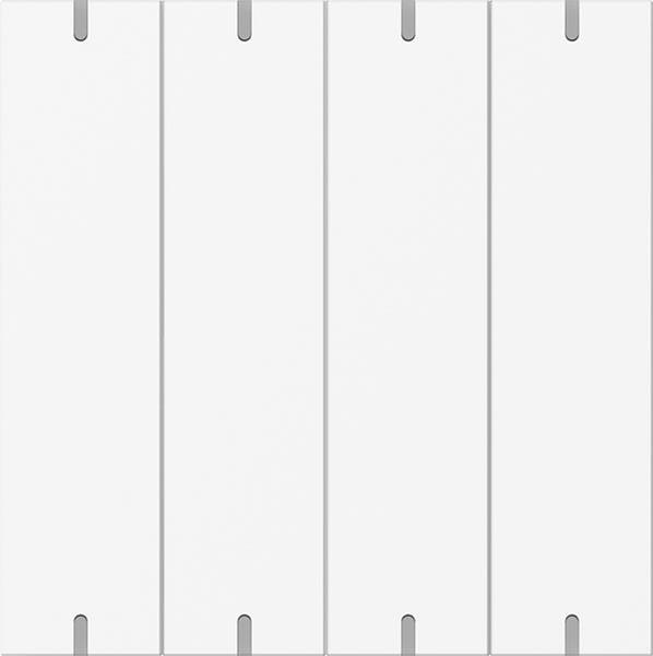 Gira Wippenset 4f Tastsens.4.95  Alum.Reinweiß m(lack.)