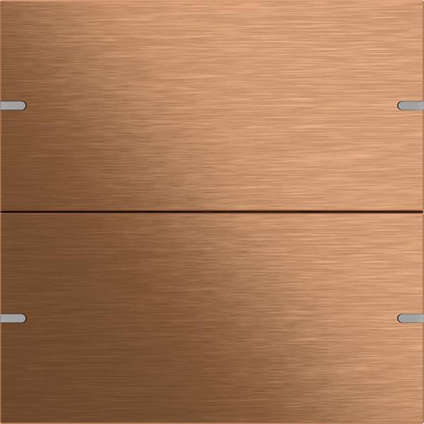 Gira Wippenset 2f Tastsens.4.95  Bronze