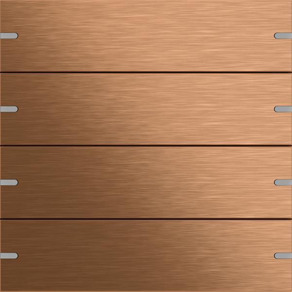 Gira Wippenset 4f Tastsens.4.95  Bronze