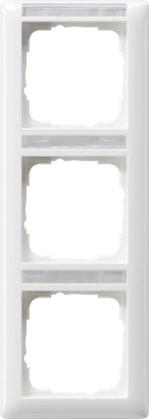 Gira Abdeckrahmen 3f senkr. BSF Gira Standard 55 Reinweiß