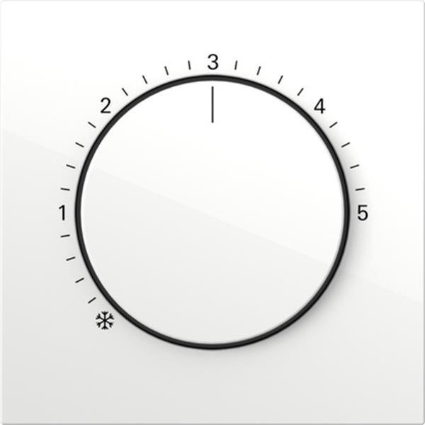 Gira Abdeckung RTR Flächenschalter Reinweiß