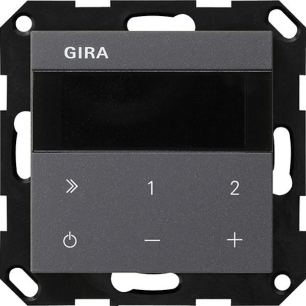 Gira UP-Radio IP System 55 Anthrazit