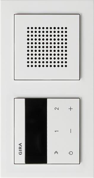 Gira UP-Radio IP Lautsprecher + Rahmen E2 Gira E2