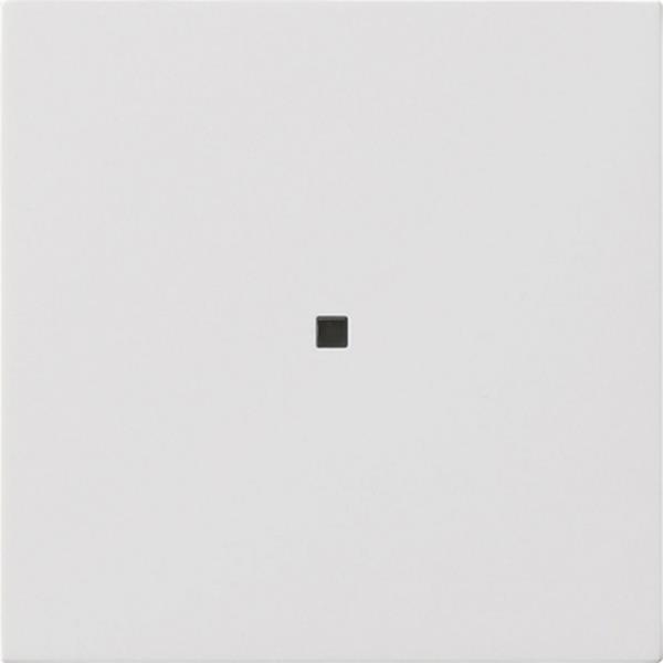 Gira Wippe 1f unbedruckt Kontrollf. Flächenschalter Reinweiß