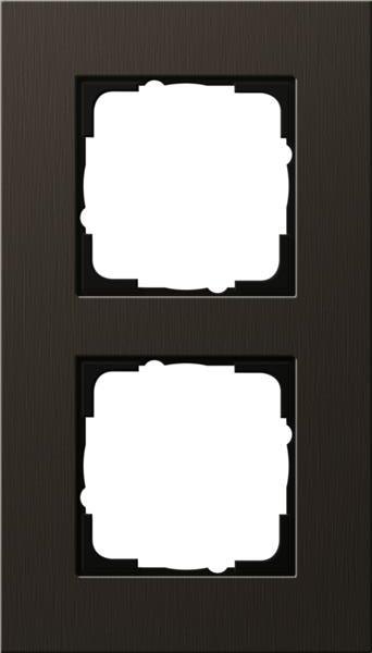 Gira Abdeckrahmen 2f Gira Esprit Alum.Braun(elox.)