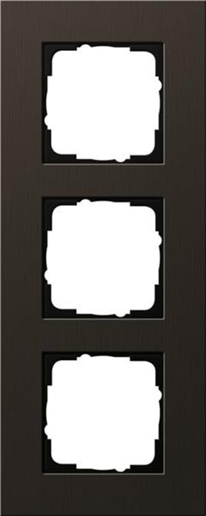 Gira Abdeckrahmen 3f Gira Esprit Alum.Braun(elox.)