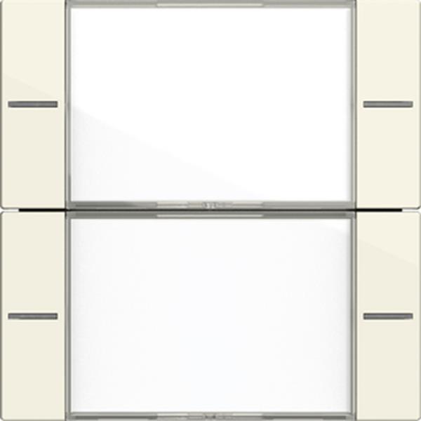 Gira Wippenset 2f BSF Tastsens.4 System 55 Klar/Cremeweiß