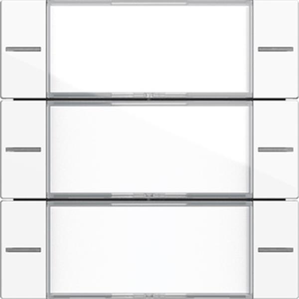 Gira Wippenset 3f BSF Tastsens.4 System 55 Klar/Reinweiß