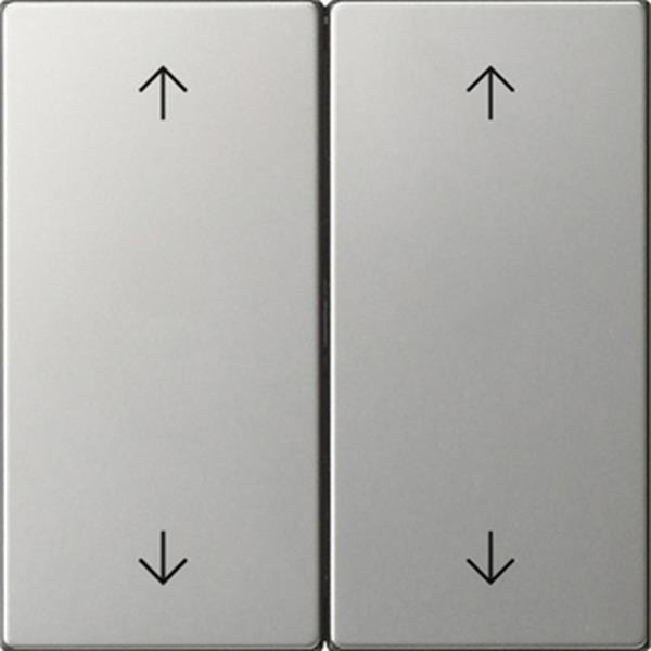 Gira Wippe 2f Pfeile System 55 Edelstahl