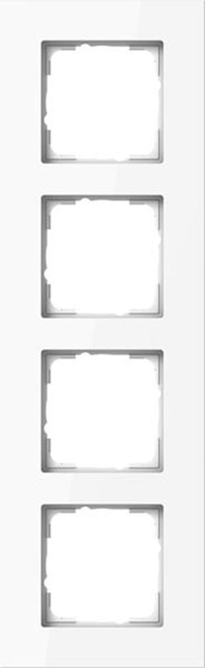 Gira Abdeckrahmen 4f Gira Esprit Alum.Reinweiß(lack.) Gira Abdeckrahmen 4f Gira Esprit Alum.Reinweiß(lack.)