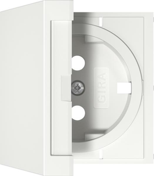 Gira Abd. SCHUKO-Steckd. KD System 55 Reinweiß