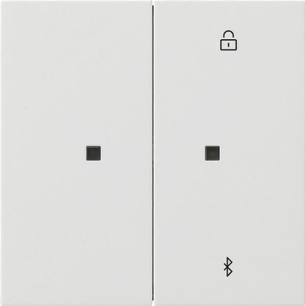 Gira S3000 Jal.-/Schaltuhr BT Flächenschalter Reinweiß