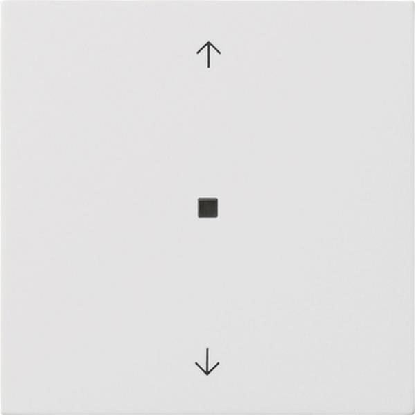 Gira S3000 Bedienaufs. BT Pfeile Flächenschalter Reinweiß