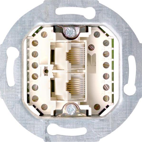 Gira UAE/IAE-Anschlussdose 2 x 8-p 8/8 SRK  Einsatz
