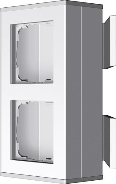 Gira Profil 2f Befestig.winkel Profil 55 Alum.Reinweiß(lack.)