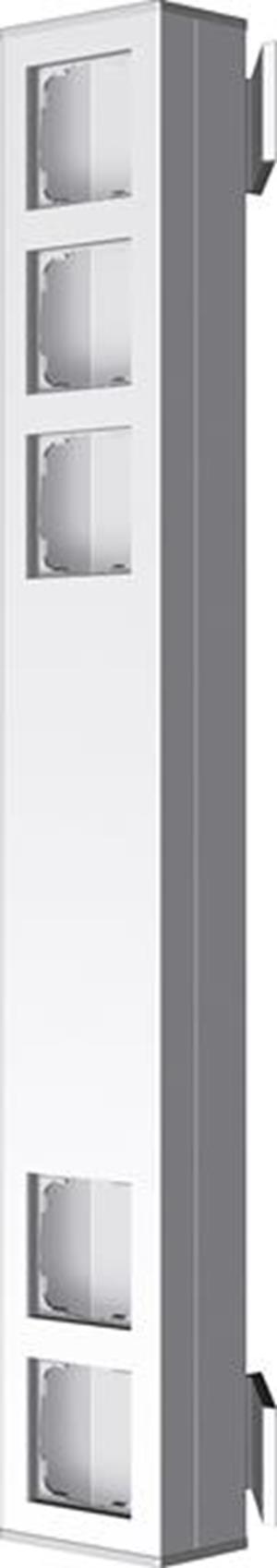 Gira Profil 5f 600 mm Befestig.winkel Profil 55 Alum.Reinweiß(lack.)