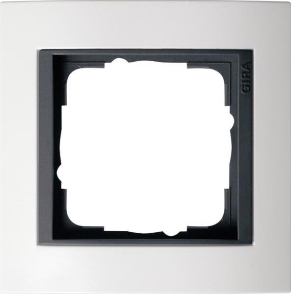 Gira Abdeckrahmen 1f Zwischenrahmen AN Gira Event Reinweiß m