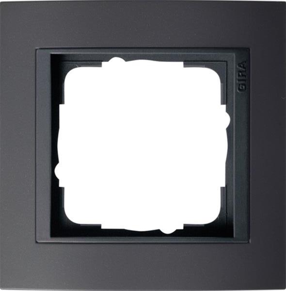 Gira Abdeckrahmen 1f Zwischenrahmen AN Gira Event Anthrazit