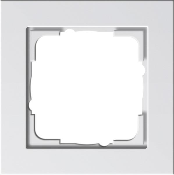 Gira Abdeckrahmen 1f Gira E2 Reinweiß m