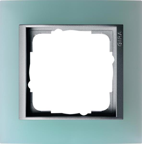 Gira Abdeckrahmen 1f Zwischenrahmen F Alu Gira Event Opak Mint