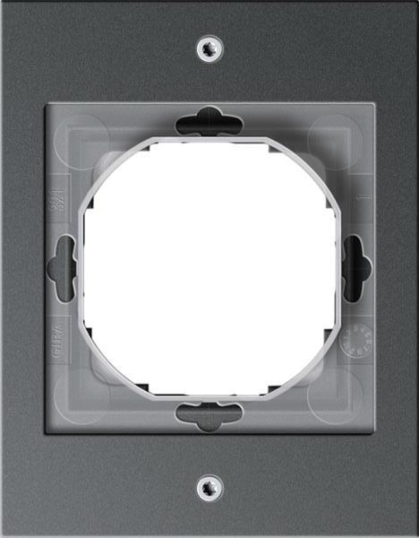 Gira Abdeckrahmen 1f Gira TX_44 (WG UP) Anthrazit